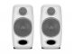 IK MULTIMEDIA ILOUD Micro Monitors | White | Bluetooth Compact Studio Monitors | Pair
