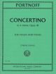 INTERNATIONAL MUSIC PORTNOFF Concertino In A Minor Op 18 For Violin & Piano