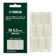 YAMAHA MOUTHPIECE Patches Medium Thickness 0.3mm 6-pack
