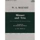 OXFORD UNIVERSITY PR MOZART Minuet & Trio Arranged By Roy Douglas For Clarinet & Piano