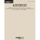 HAL LEONARD BUDGET Books Acoustic For Piano Vocal Guitar
