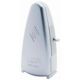 WITTNER 838 Taktell Piccolo Metronome, Plastic Casing, Silver