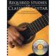 MUSIC SALES AMERICA REQUIRED Studies For Classical Guitar Edited By Jerry Willard Cd Included