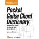 HAL LEONARD POCKET Guitar Chord Dictionary Over 2700 Guitar Chords