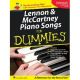 HAL LEONARD LENNON & Mccartney Piano Songs For Dummies
