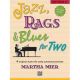 ALFRED JAZZ, Rags & Blues For Two Book 5 By Martha Mier For Piano Duet