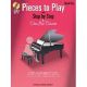WILLIS MUSIC BURNAM Pieces To Play With Step By Step Book 1 Cd Included