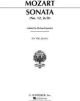G SCHIRMER MOZART Sonata No. 12 In D Major K311 For Piano Solo