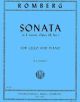 INTERNATIONAL MUSIC ROMBERG Sonata In E Minor Opus 38 No 1 For Cello & Piano