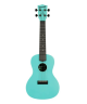 KALA KA-R-WMG-BL-C Recycled Waterman Concert Ukulele Aqua Mist Glow-in-the-dark