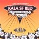 KALA KR-TLG-MNF Red Single Filament Tenor Wound Low G Ukulele String Set