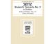 CARL FISCHER SEITZ Student's Concerto No 3 In G- Op 12 For Vln/pno (1st To 5th Position)