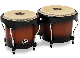 LATIN PERCUSSION LP601NY-VSB City Series Wood Bongos 6