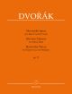 BARENREITER DVORAK Slavonic Dances For Piano Duet Op. 72 Urtext