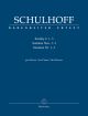 BARENREITER ERWIN Schulhoff Sonatas For Piano Nos. 1 - 3 Urtext Edition
