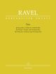 BARENREITER RAVEL Trio For Piano, Violin & Violoncello