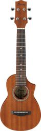 IBANEZ UEWS5 Ew Cutaway Soprano Ukulele Sapele Open Pore Natural