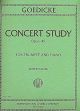 INTERNATIONAL MUSIC ALEXANDER Goedicke Concert Study For Trumpet & Piano