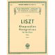 G SCHIRMER LISZT Rhapsodies Hongroises For The Piano Book 2 Nos.9-15 Vol 1034