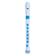 NUVO RECORDER+ German Fingering White/blue With Hard Case