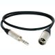 DIGIFLEX NXMS-10 Trs - Xlr(m) Balanced Cable 10ft