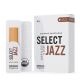 SELECT JAZZ ORGANICS Soprano Saxophone Reeds Unfiled #4 Hard (box Of 10 Reeds)