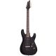 SCHECTER C-6 Deluxe Satin Black Electric Guitar