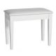 KORG PB-KRG-WH Keyboard Bench With Storage Compartment White