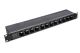 HOSA PDR-369 12-point Xlr Patchbay (female Front/male Rear)