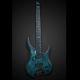 LEGATOR GUITARS GS6FFS Ghost Dark Sapphire Headless Multi-scale Electric Guitar