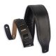 LEVYS LEATHERS M26PD-BLK Amped Leather Padded Guitar Strap Black