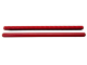 RHYTHM BAND RB767A Plain & Fluted Rhythm Sticks 10-inch Red (pair)