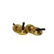 RHYTHM BAND RB784 Solid Brass Finger Cymbal Set Of 4