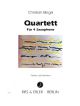 RIES & ERIER QUARTETT For 4 Saxophones By Christian Biegai