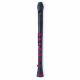NUVO RECORDER+ Baroque Fingering Black/pink With Hard Case