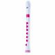 NUVO RECORDER+ Baroque Fingering White/pink With Hard Case