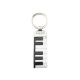 THE MUSIC GIFTS CO. KEYBOARD Leather Keychain - Made In Italy