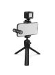 RODE VLOGGER Kit Ios | Microphone, Tripod/grip, Phone Mount, Led Light, Windscreen