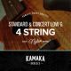 KAMAKA S-1G Standard/concert Ukulele Strings Set Low G