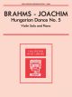 CARL FISCHER BRAHMS - Joachim Hungarian Dance No.5 Violin Solo & Piano