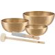 MEINL SONIC ENERGY ENERGY Therapy Singing Bowl Set 700/1000/1400g + Mallets