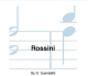THEODORE PRESSER ROSSINI Per Quattro Gioachino Rossini Arranged For Saxophone Quartet