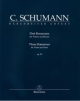 BARENREITER SCHUMANN Three Romances Op.22 For Violin & Piano