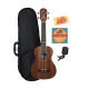 OSCAR SCHMIDT OU2PAK Mahogany Concert Ukulele Starter Pack With Gig Bag & Dvd
