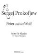 SIKORSKI PROKOFIEV Peter & The Wolf Suite For Piano Solo