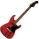 SQUIER BY FENDER PARANORMAL Strat-o-sonic Crimson Red Transparent Electric Guitar