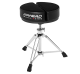 AHEAD SPG-ARTB Round Black Spinal-g Drum Throne With 3 Leg Base