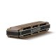 SUZUKI M-20W Manji 10-hole Harmonica With Walnut Cover Plates, Key Of C