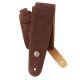D'ADDARIO SUEDE Guitar Strap Brown