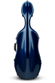 EASTMAN K1 Carbon Fiber Cello Case With Wheels 4/4 Size, Blue